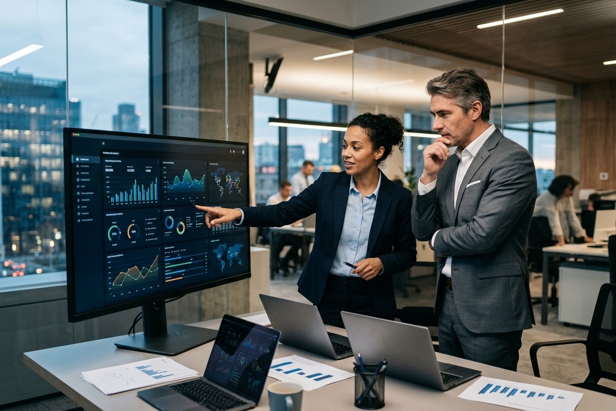 IT team managing consolidated AI gateway dashboard